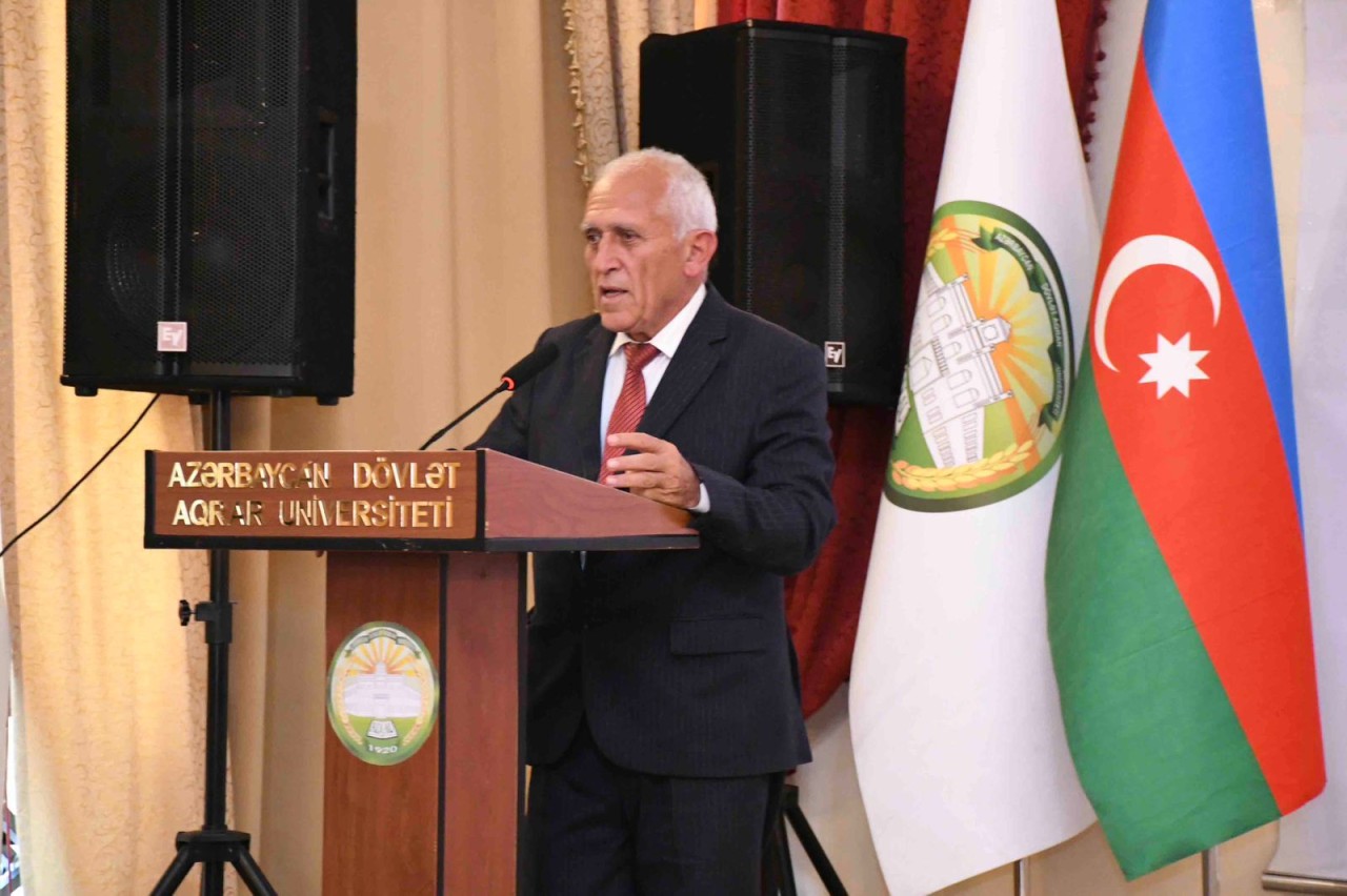 ADAU-da professor Yunis Səfərovun 100 illik yubileyi qeyd olundu - FOTOLAR